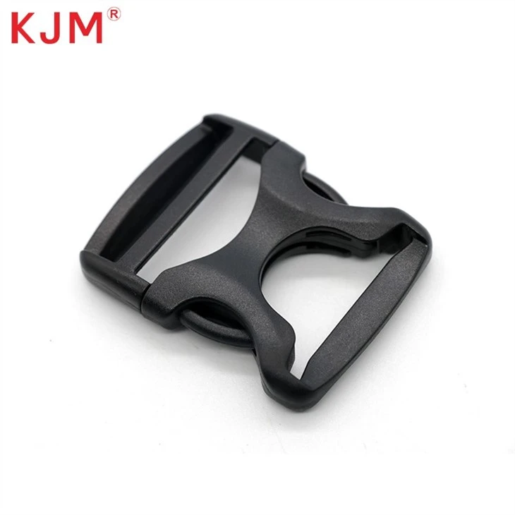 Plastic buckle clasp for bags
